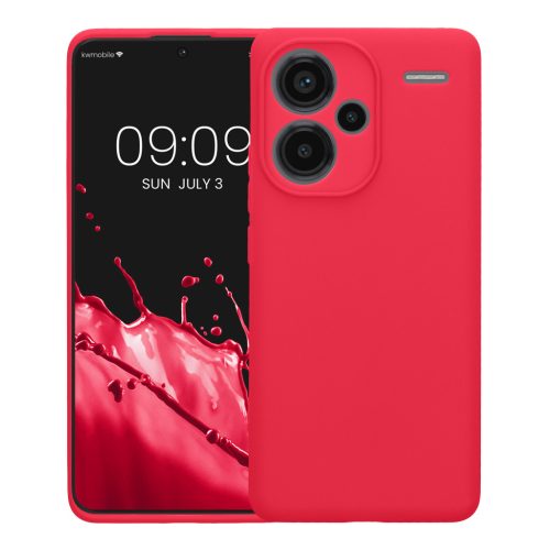 Husa Kwmobile pentru Xiaomi Redmi Note 13 Pro Plus 5G, Roz, Silicon, KWM000020OF006C