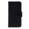 Husa pentru Apple iPhone 5 / iPhone 5s / iPhone SE, Piele ecologica, Negru, 12261.01