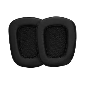   Set 2 Earpads kwmobile pentru Logitech G933/G633, Piele ecologica, Negru, 60362.01