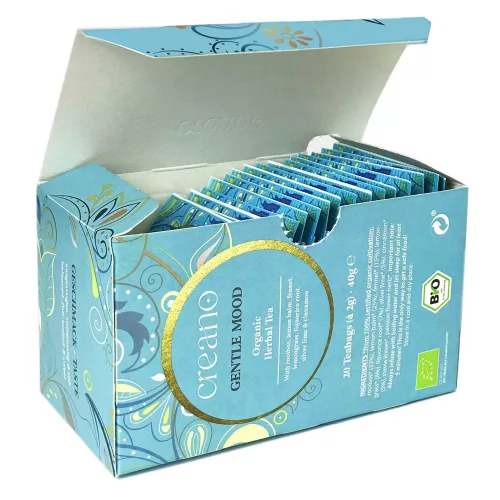 Ceai bio Creano Stare Linistita, rooibos si plante, gust dulce, set 20 plicuri