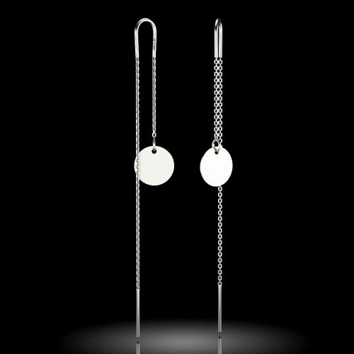 Cercei din argint model 34