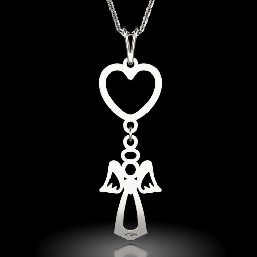 Lant cu pandantiv din argint model 71