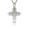 Lantisor cu pandantiv din argint model Cruce crestina