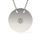 Lantisor cu pandantiv din argint model Cercul polar