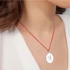 Pandantiv din argint cu snur model Balanta