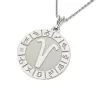 Lantisor cu pandantiv din argint model Aries