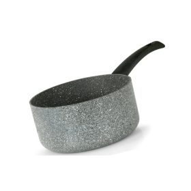   Cratita Flonal Pietra Viva cu maner pentru sosuri, 16 cm, antiaderent Magma-Tech, baza 3 mm, gaz/electric/vitroceramic