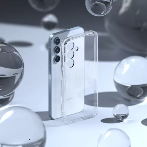 Husa Ringke Fusion pentru Samsung Galaxy A55 5G Transparent